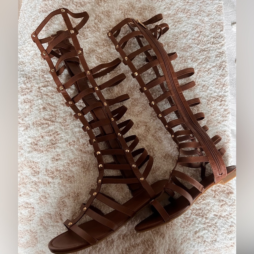 Never worn gladiator sandals